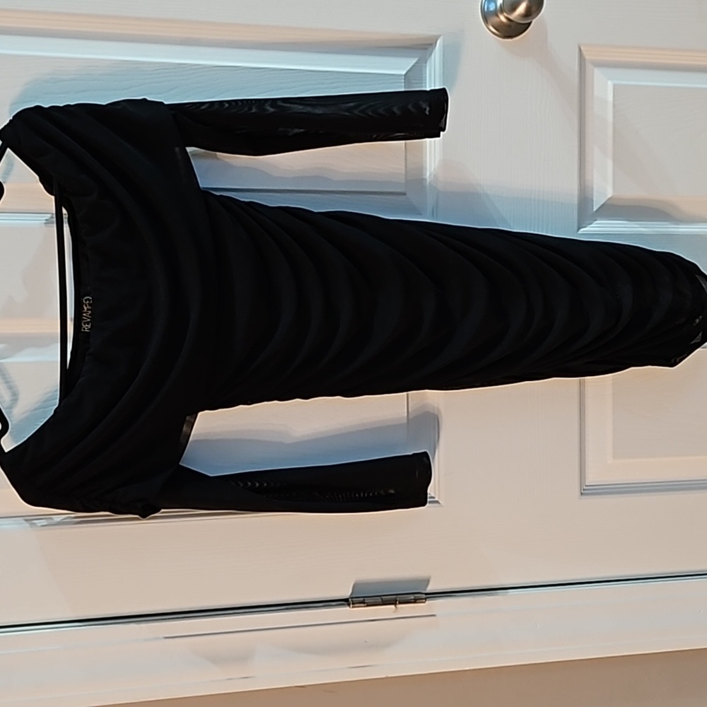 Little black dress. Perfect for Homecomung, Formal Holiday Party, or date night.